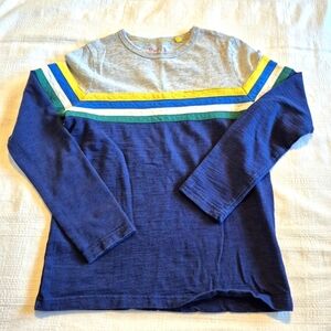 Mini Boden boys size 11-12 years long sleeve shirt, collar damage play condition